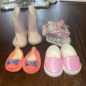 American Girl shoe bundle